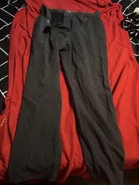 TanJay Black Dress Pants - Straight Leg